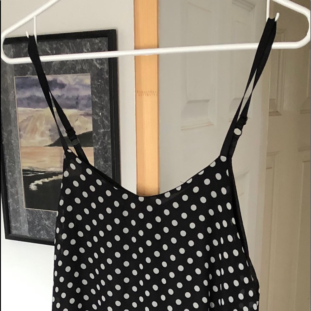 Spaghetti strap flowy dress